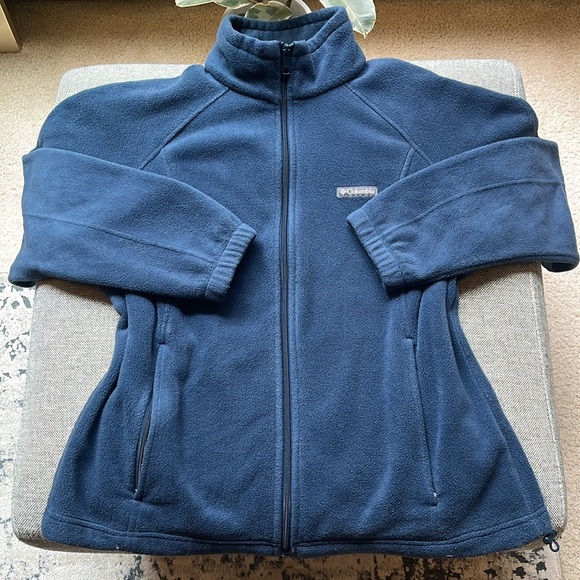 Columbia Women's Dark Teal Fleece Full
Zip Up Jacket , Size: XL - Picture 4 of 17